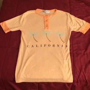 Wildfox California Button-Up Tee